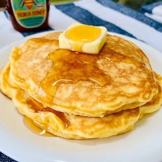 HMでふっくらフワフワ☆ホットケーキ